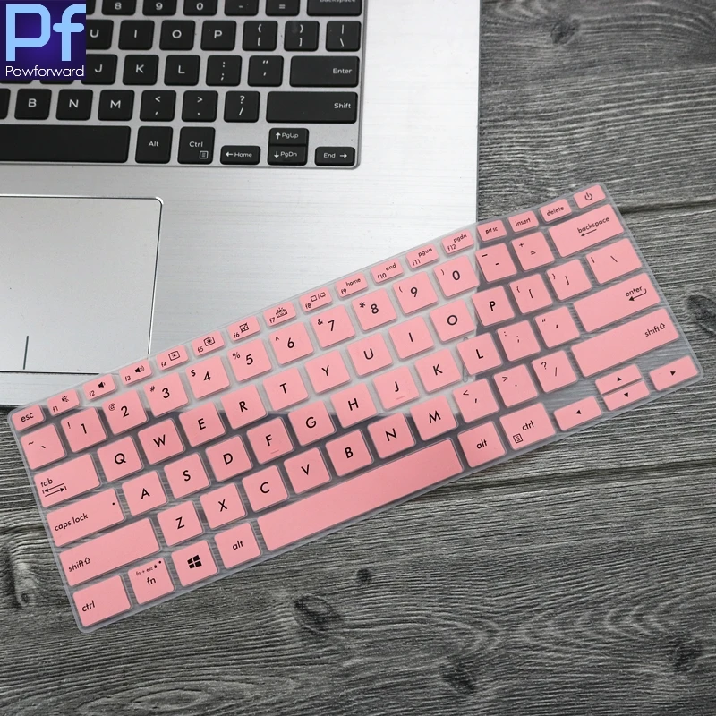 14 дюймов для Asus ZenBook 14 UX433 UX433FN UX433FA8265 крышка клавиатуры ноутбука протектор кожи - Цвет: pink