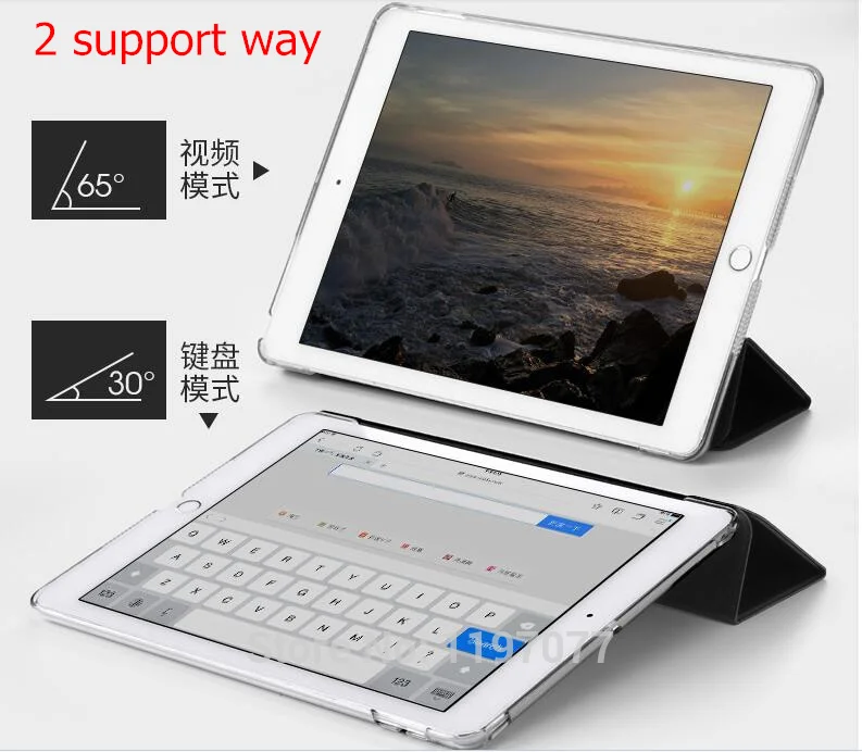 Умный кожаный чехол хорошего качества для apple iPad pro 12 9 защитный 2017 2018 2020 2015