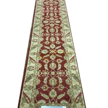 Один экспорт турецкие ковры ручной работы OUSHAK Ozarks ковер из чистой шерстяной X29-21 2.5x12gc158zieyg14