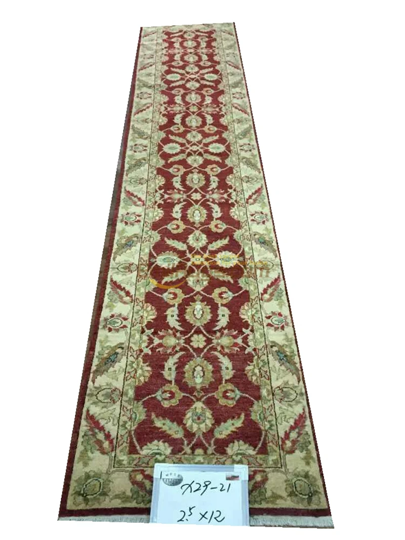 

Original single export Turkish handmade carpets OUSHAK Ozarks pure wool carpet X29-21 2.5x12gc158zieyg14