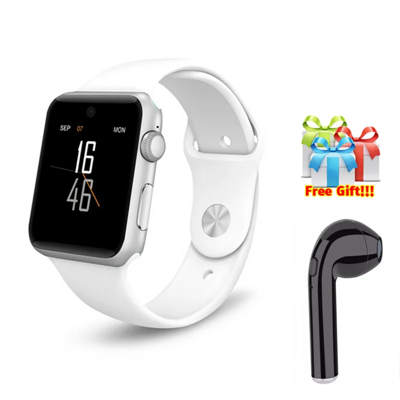 Умные часы с Bluetooth для apple watch, умные часы для мужчин, смартфон DM09 IWO 1:1 reloj inteligente hombre для дропшиппинга - Цвет: white add headset