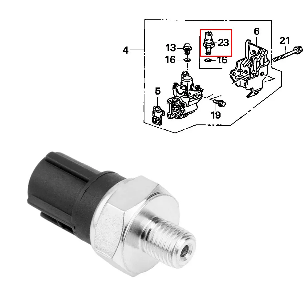 KIMISS Oil Pressure Sensor,37250PRBA01 Engine Variable Valve Switch