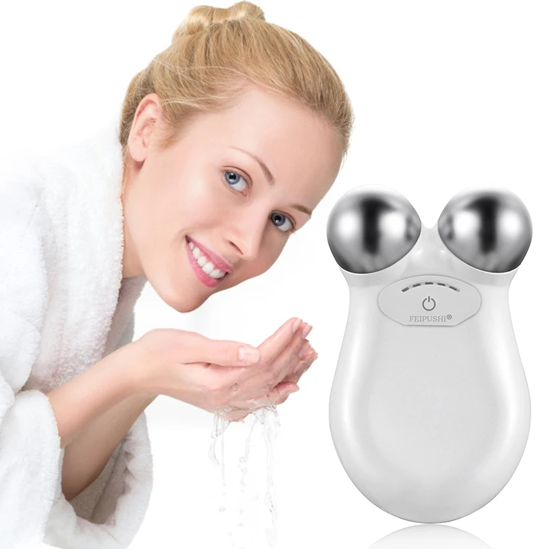  Mini Microcurrent Face Lift Machine V Shaped Lifting Face Electric Facial Massager Beauty Tighten S
