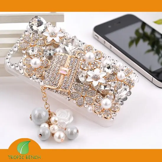 MIXED STYLE WHOLESALE MOQ USD30! Bling Crystal Purse&Floral Cell Phone