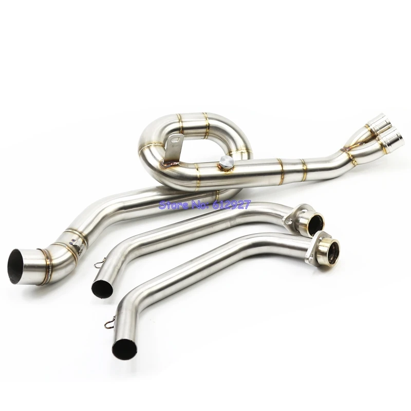 

Motorcycle for MT-03 MT03 R25 R3 R30 Full Link Pipe System Stainless Steel Connect Mid Pipe and Front Pipe (2014-2016)