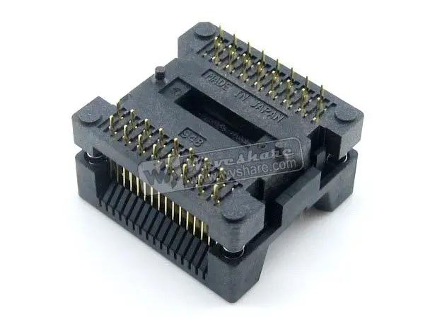SOP32 SO32 SOIC32 OTS-32-1.27-05 Enplas IC тестовое гнездо программирующий адаптер 9,53 мм ширина 1,27 мм шаг в продаже