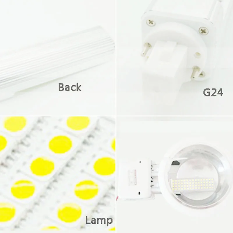 G24 bombilla led g24d3-1 g24d-1 led g24d-2 lámpara led Bombillas 5 W 7 W 9 W 12 W 15 W SMD5050 g24d-3 g24 2 pin AC85-265V 110 V 220 V G24 bombilla led g24d3-1 g24d-1 led g24d-2 lámpara led Bombillas 5 W 7 W 9 W 12 W 15 W SMD5050 g24d-3 g24 2 pin AC85-265V 110 V 220 V