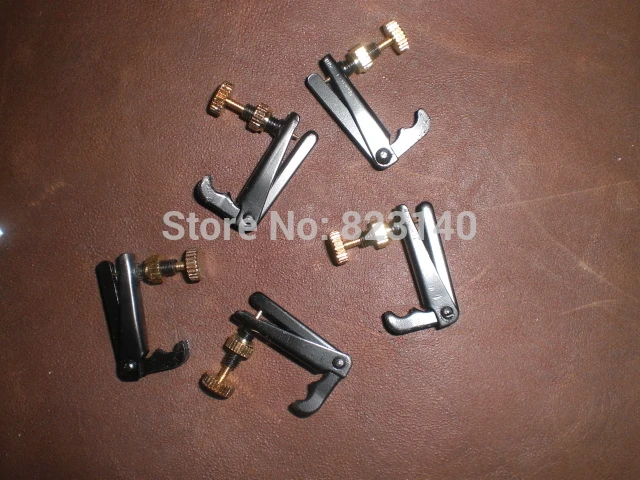 

20 PCs High Quality Black & Gold Violin String Adjuster(02#) 3/4-4/4