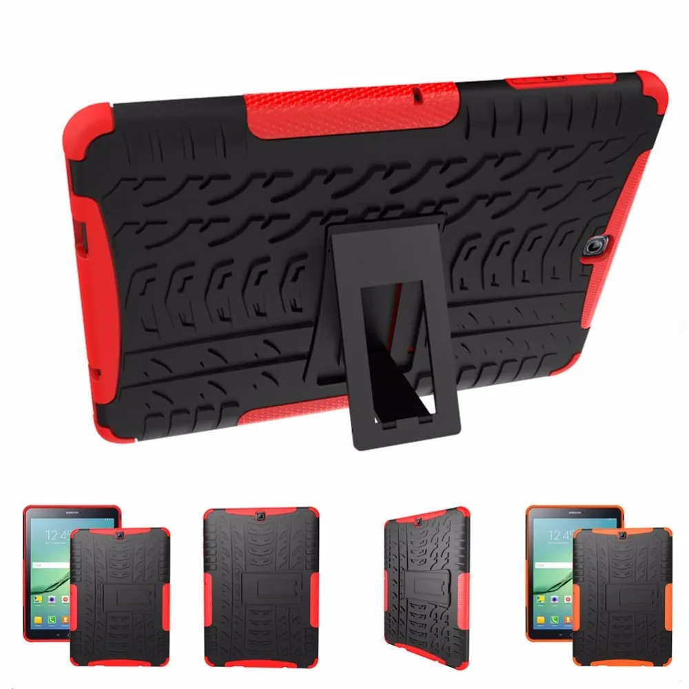 For Samsung Galaxy Tab S2 9.7 T810 T815 Heavy Duty Impact Hybrid Armor