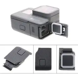 Боковая дверь Зеркало Обложка USB-C мини HDMI Порты и разъёмы боковой протектор Замена для GoPro HERO5/6/7 черный УФ-фильтр для объектива для ремонта