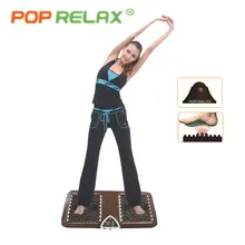 POP RELAX NUGA BEST NM55 tourmaline germanium foot arch acupuncture massage mat second heart electric heating foot massager F01B