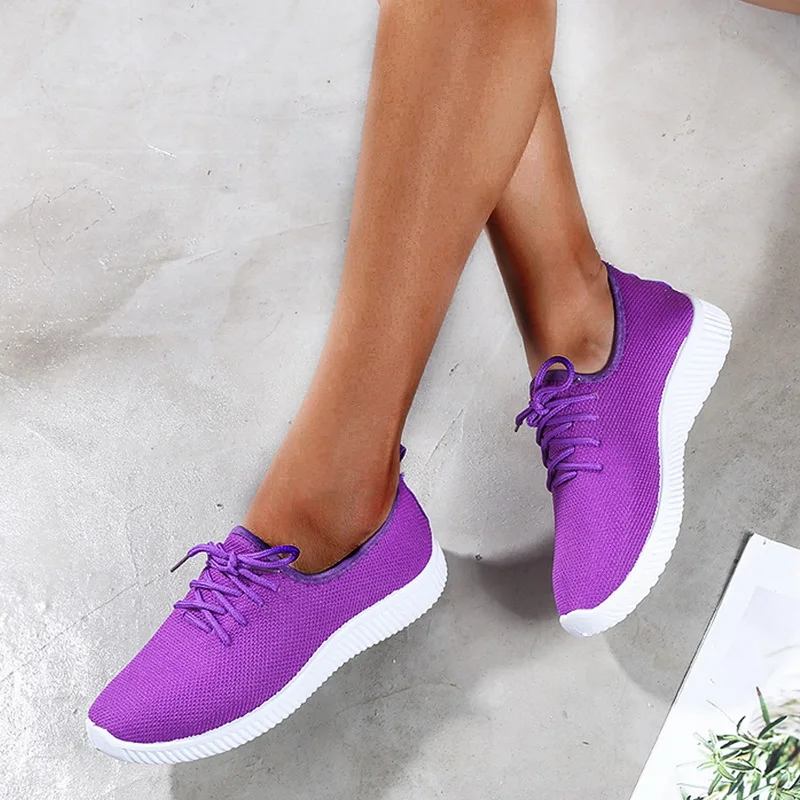 

Sfit 2019 Women Breathable Sneakers Outdoor Running Shoes Mesh Canvas Shoes Light Bottom Casual Lightweight Sports Shoes Fashion
