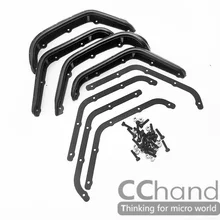 CC ручной 1/10 JK металлические крылья для осевой SCX10 90027. 90035 RC автомобиль