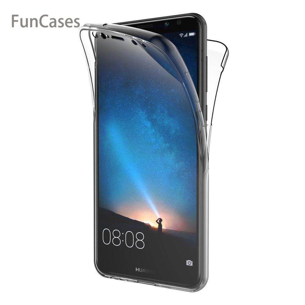 Для huawei Nova 2i/mate 10 Lite/Maimang 6 чехол 360 градусов полное покрытие мягкий прозрачный