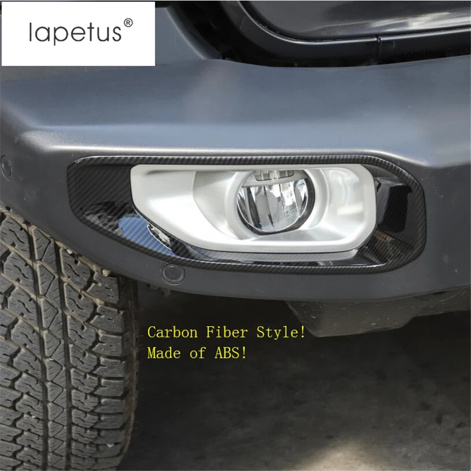 Аксессуары Lapetus для Jeep Wrangler JL 2018 2019 2020 передняя фара противотуманная рамка