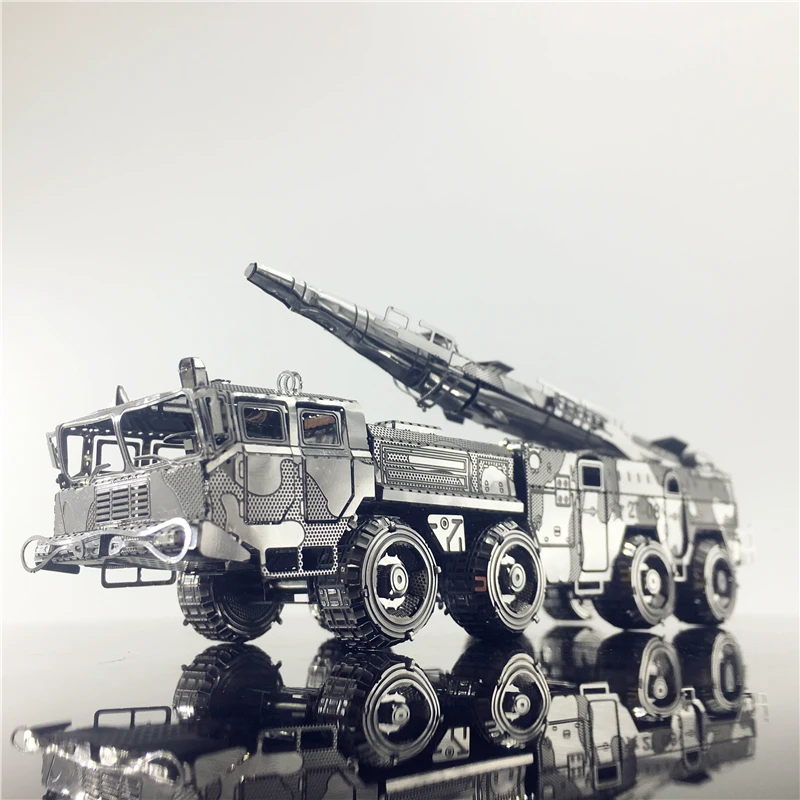  MMZ MODEL NANYUAN 3D Metal model kit Assembly Model DF-11 MISSILE CARRIER 2 Sheets Puzzle DIY TOYS 