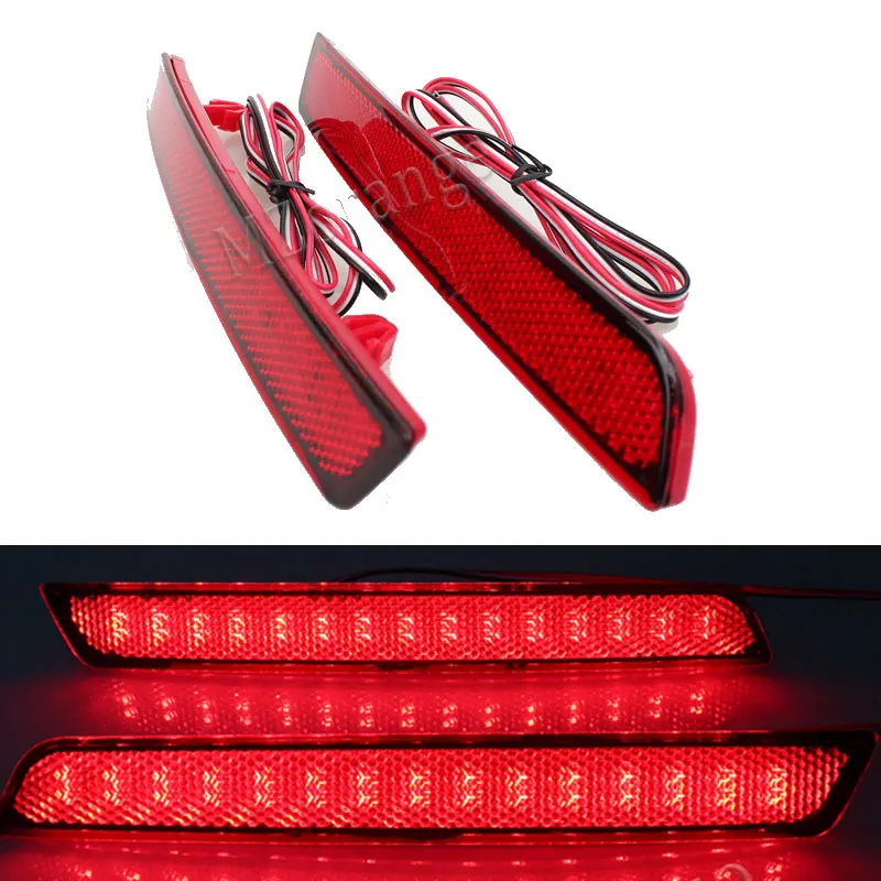 Fit for Ford Focus 2012-15 Passenger Side Rear Bumper Reflector Durable Plastic