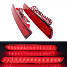 2PCS Car LED Rear Tail Lights for Chevrolet Malibu 2012 2013 2014 2015 Bumper Reflector Lamp Brake Stop Light Car Style 2PCS Car LED Rear Tail Lights for Chevrolet Malibu 2012 2013 2014 2015 Bumper Reflector Lamp Brake Stop Light Car Style