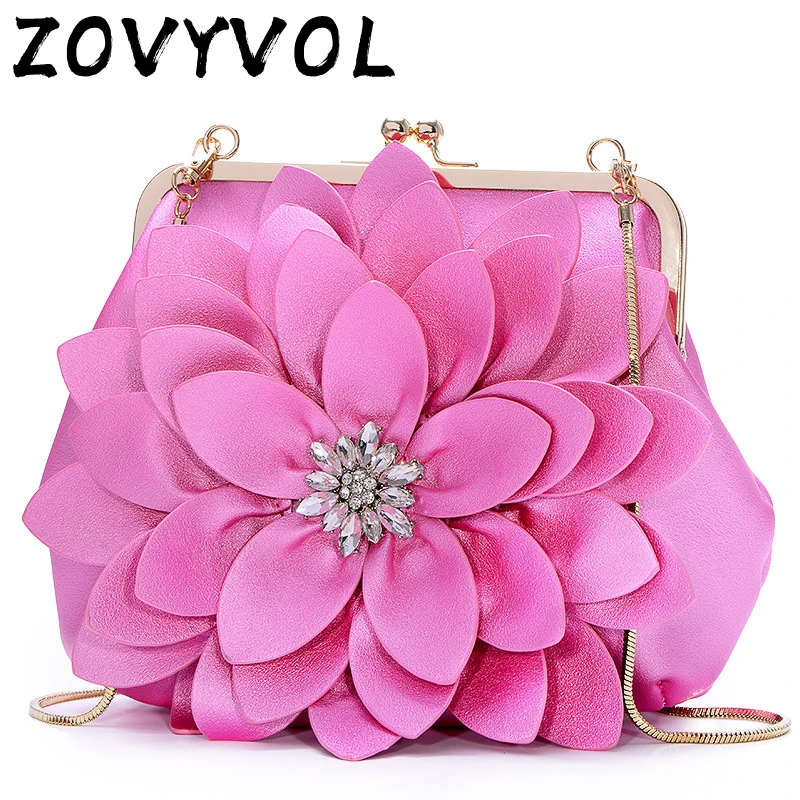 

ZOVYVOL 2020 Women Bag Leather Handbag Women Shoulder Bag Tote Flowers Shell Luxury Designer Ladies