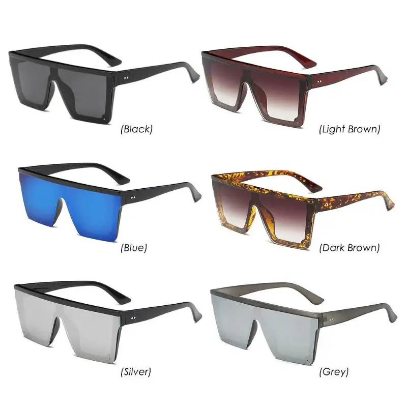 Брендовые модные черные цельные солнцезащитные очки для женщин и мужчин, большие крутые Винтажные Солнцезащитные очки для вождения, квадратные мужские очки