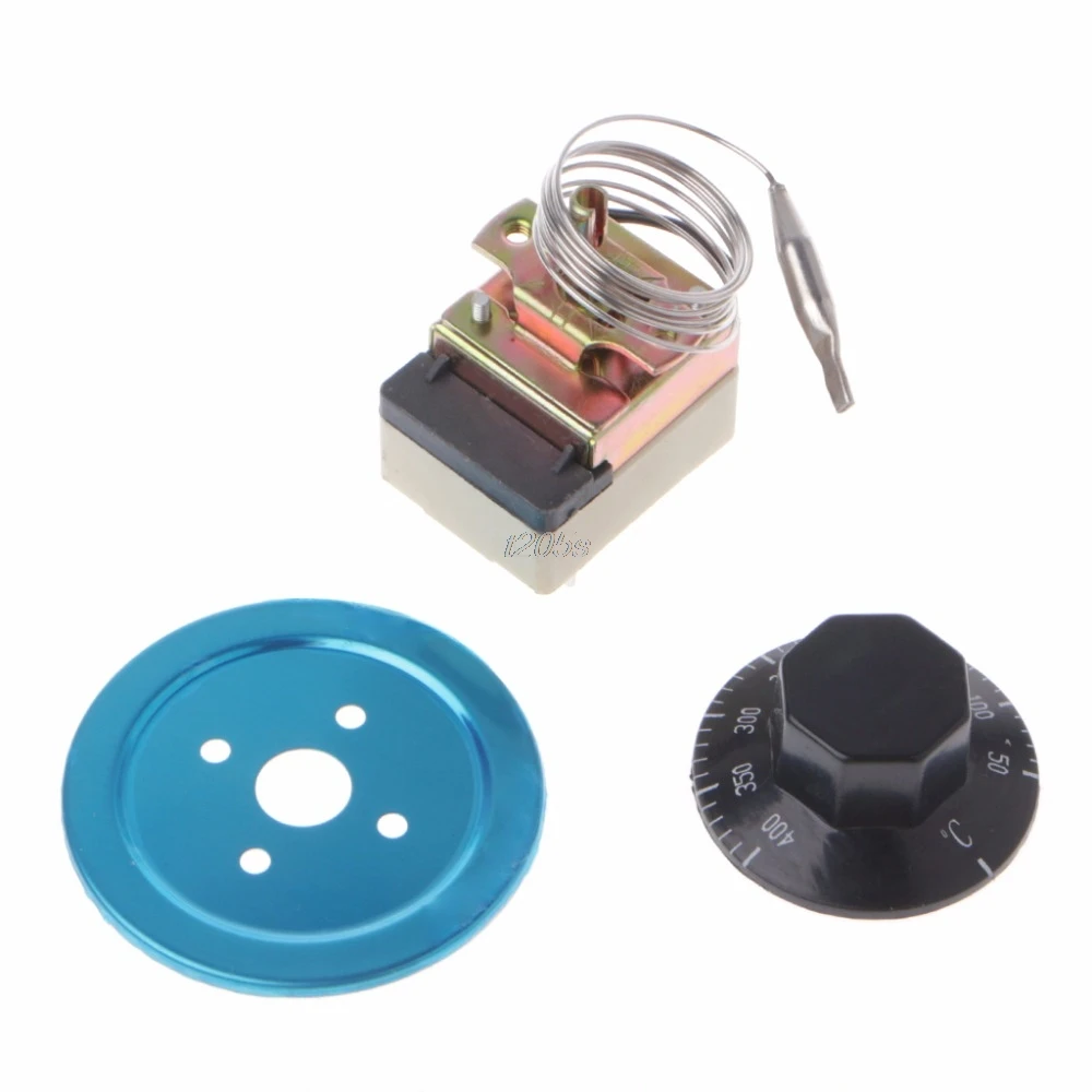 Temperature Control Switch AC 250V 16A 3PIN Ceramic Base Thermostat