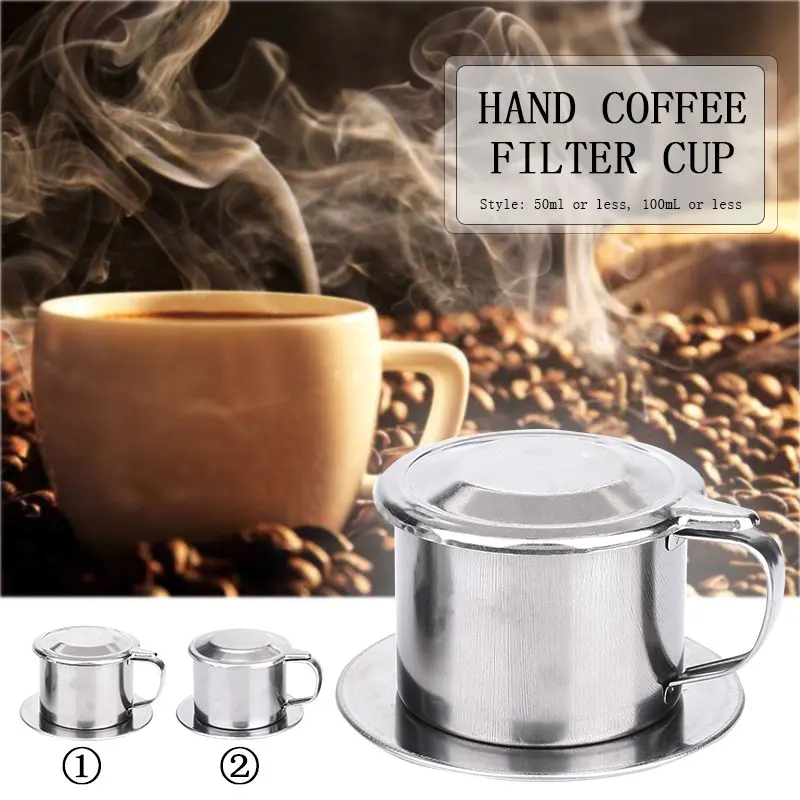

Cup Coffee Maker Vietnam Durable Vietnamese Coffee Filter Coffee Filter Coffee Filter Cup Portable Rotary Tool DIY Maker
