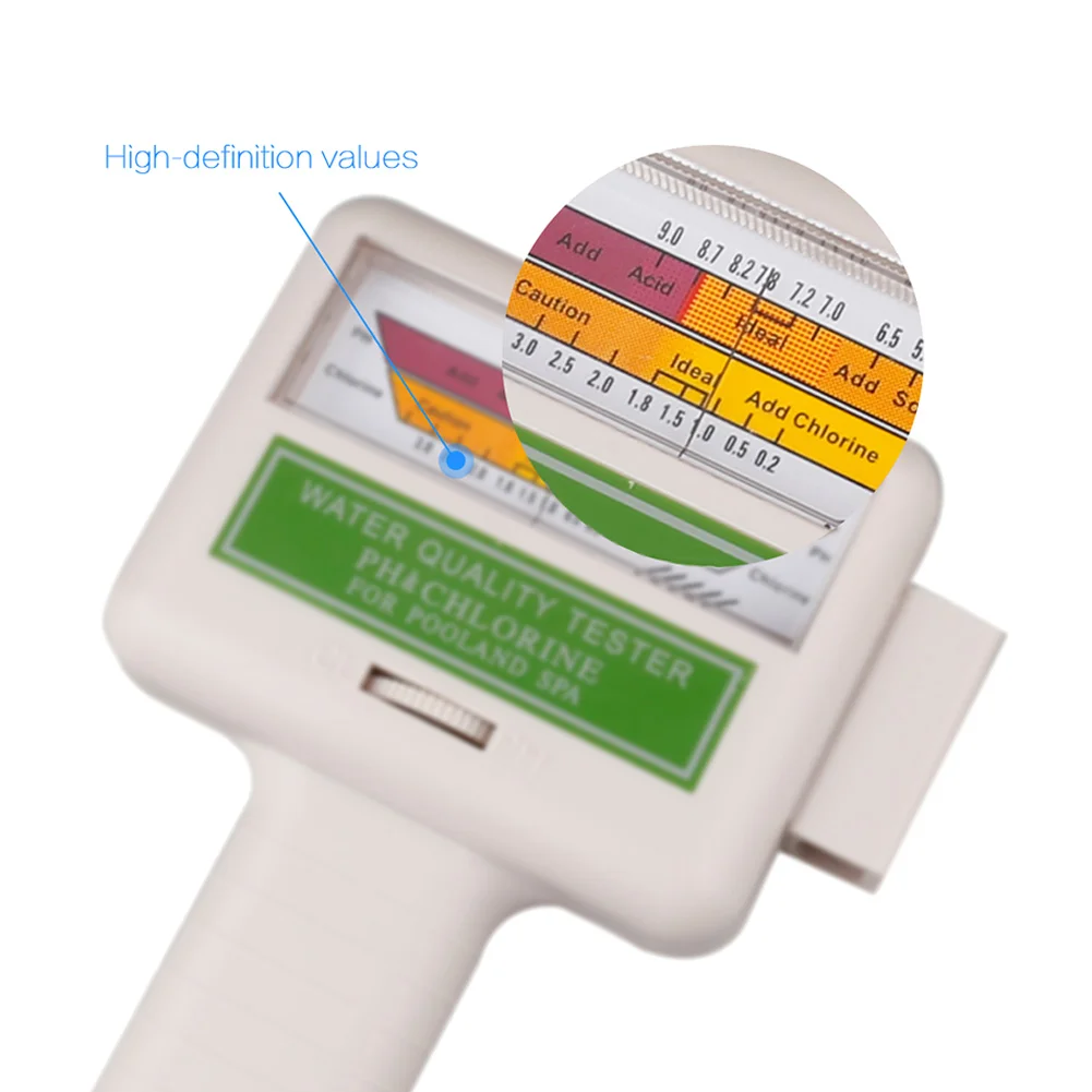

PH Tester Chlorine Level Meter Swimming Pool Spa Water Quality Measurement Monitor Checker ZJ55