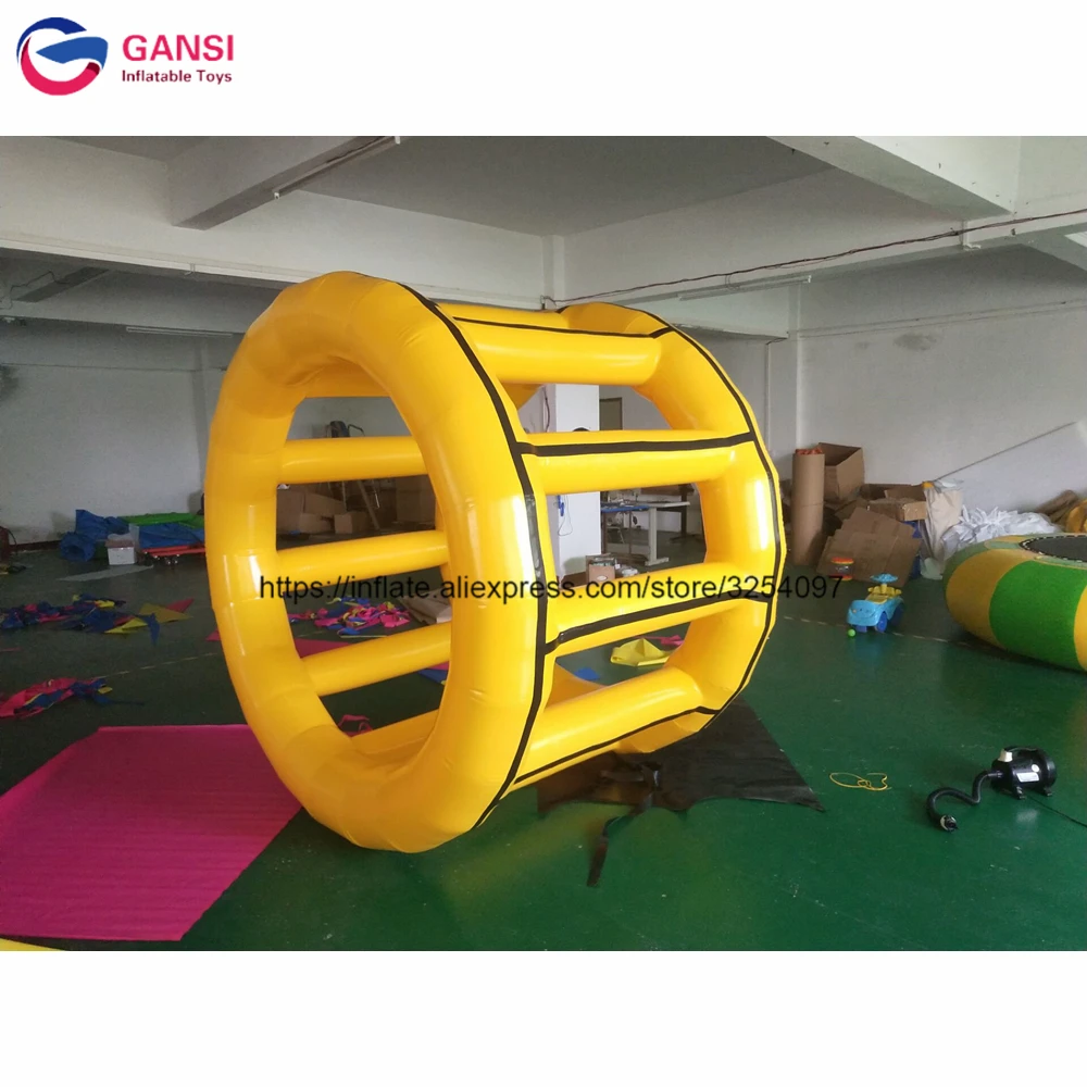 

Factory Price Inflatable Water Roller Human Hamster ,High Quality Inflatable Water Wheel For Pool