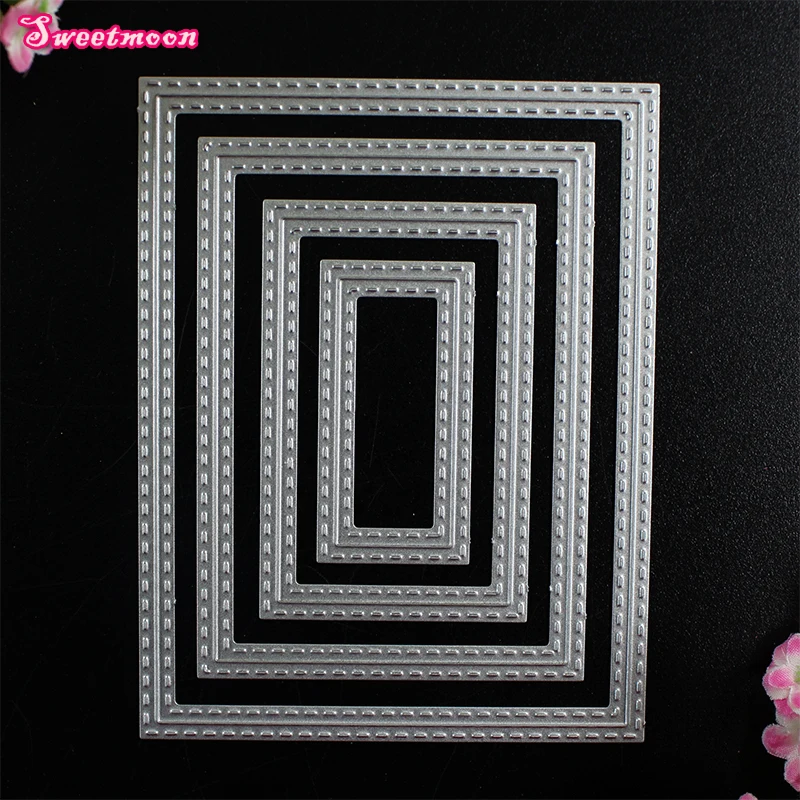 Rectangular metal die Scrapbook Card Metal Die Cutting Dies For DIY