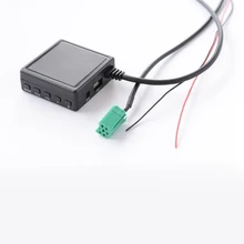 Biurlink автомобильный Радио Bluetooth микрофон аудио медиа AUX адаптер Поддержка TF USB флэш-накопитель для Renault Clio Megane