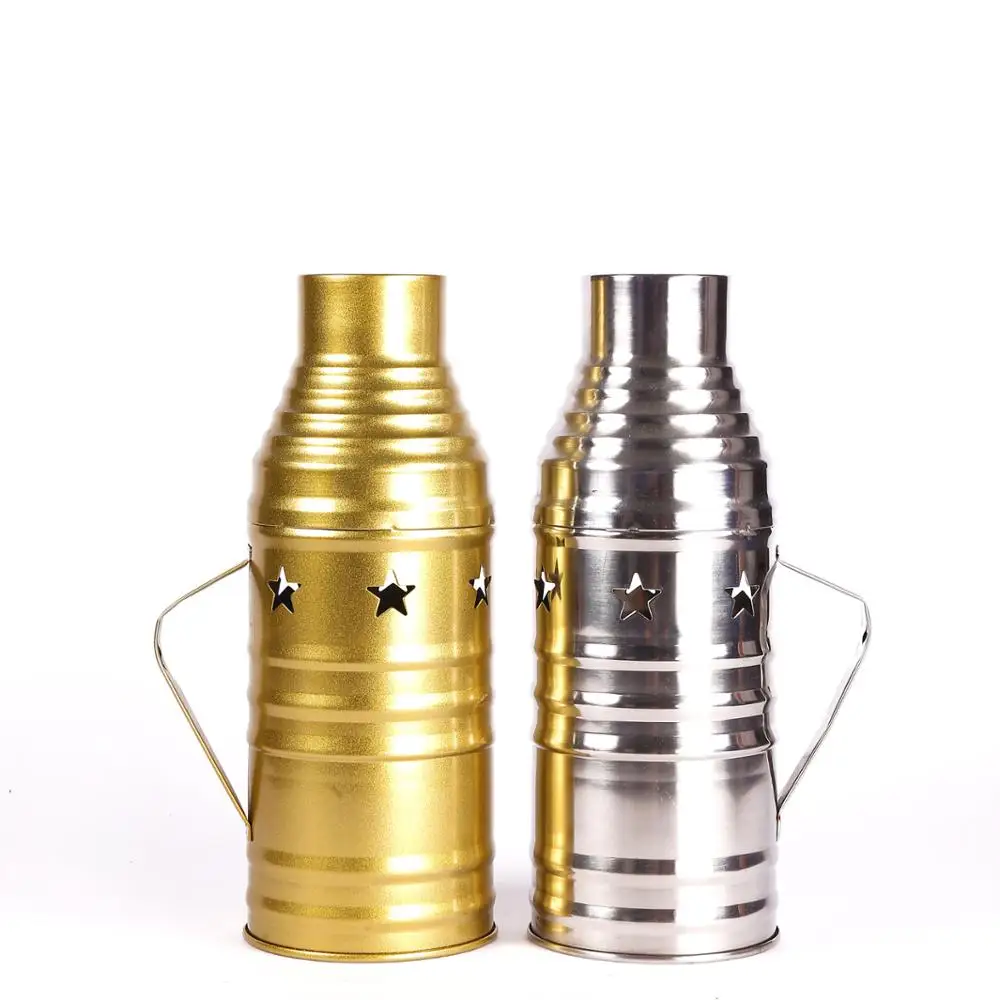 WisQiyunR 1pcs High 27cm Gold Hookah Metal Cover Head, Windproof