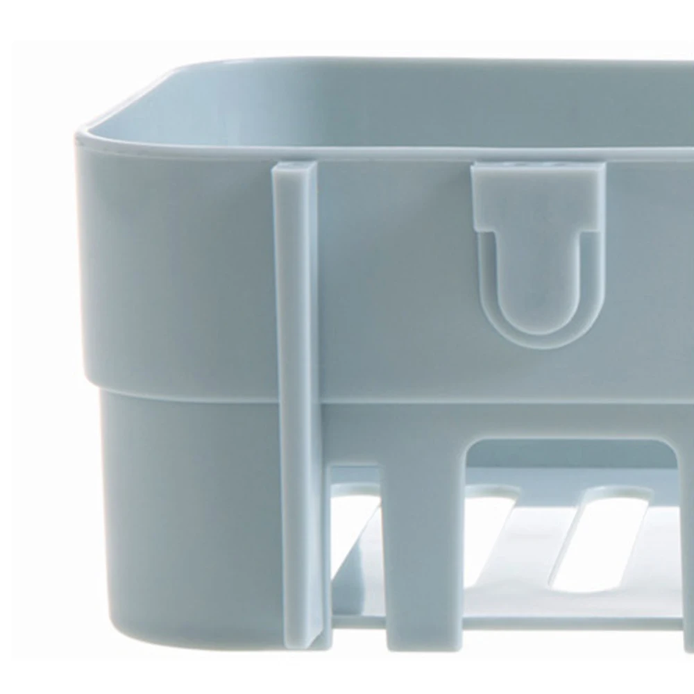 1 шт. прямоугольный/секторный прочный кухонный настенный пластиковый ящик для ванной комнаты, стойка для ванной, держатель для душа, полка для хранения, высокое качество