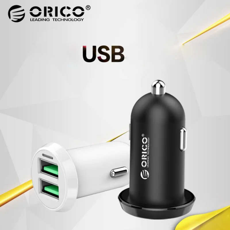 Buy Car USB Charger Spliter Hub 2 Port Car Charger