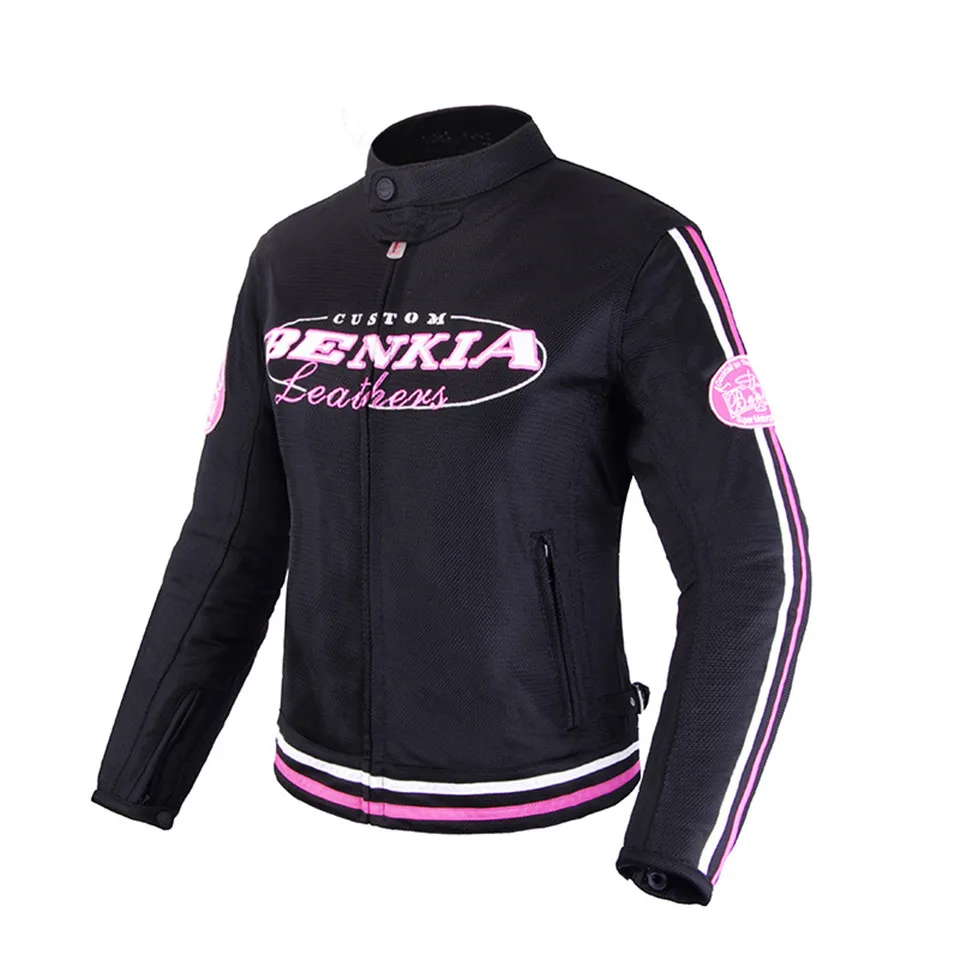 Benkia мотоцикл Женская куртка для верховой езды мото доспехи тела Светоотражающая одежда пальто Защитное снаряжение одежда женские куртки