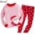 Hooyi Dog Baby Girls Пижамы Костюмы 2 3 4 5 6 7 лет Детская Одежда Наборы Девушка Одежда наборы Футболки Брюки Пижамы 100% Хлопок
