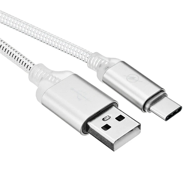 Bakeey Android градиентный Llight type C USB зарядный кабель для Onplus 5T для Xiaomi mi A1 mi x2 Note 3 Телефон светящийся зарядный кабель