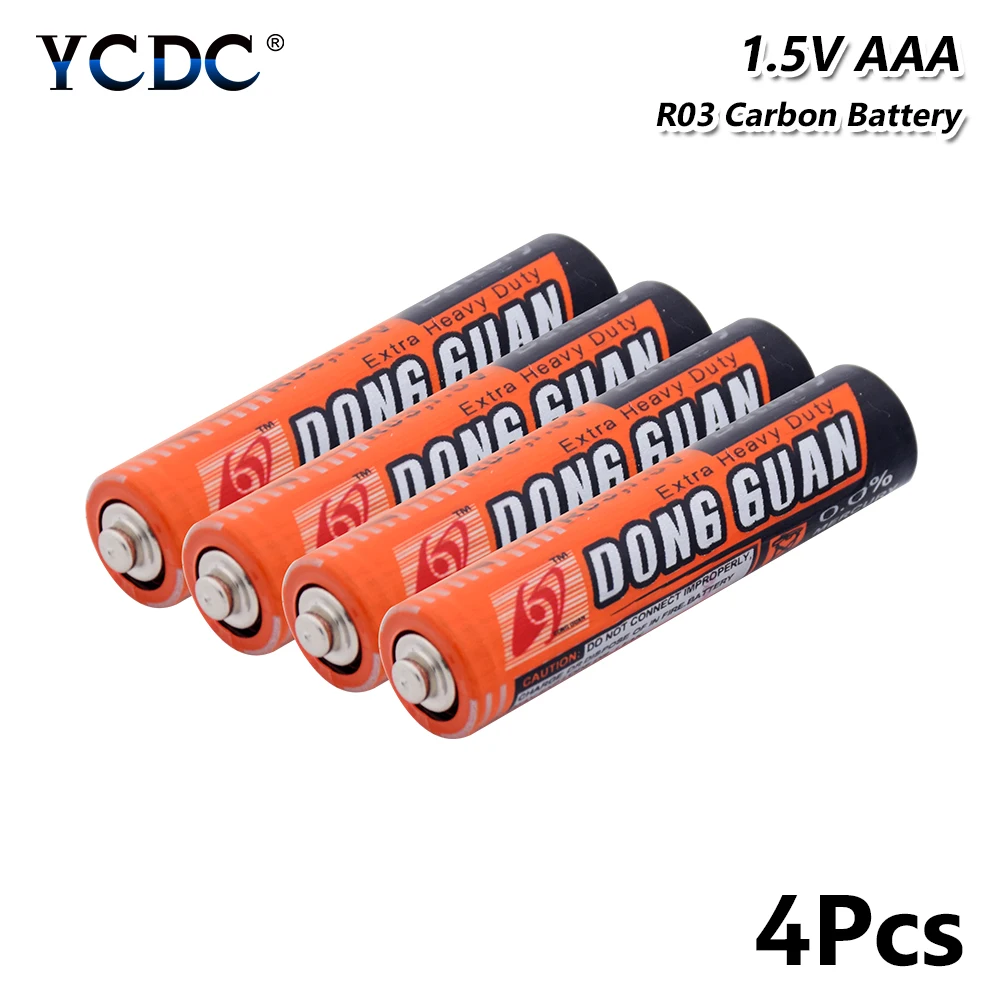 

Replacement AAA 1.5V Carbon Dry Battery UM4 LR03 high-discharge high current Batteries For Remote Control Toys