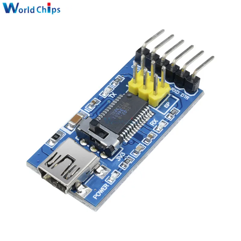 Основная плата для FTDI FT232RL USB в TTL последовательный IC адаптер конвертер модуль Arduino
