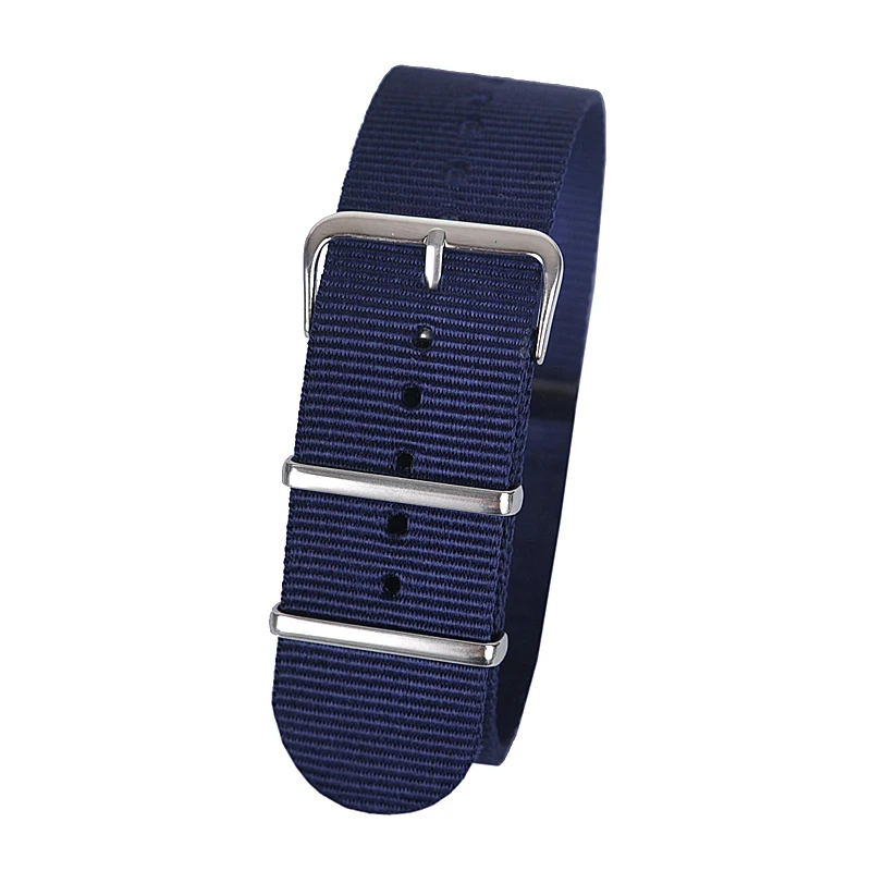 24mm dark blue Sport nato fabric watch band straps accessories Bands