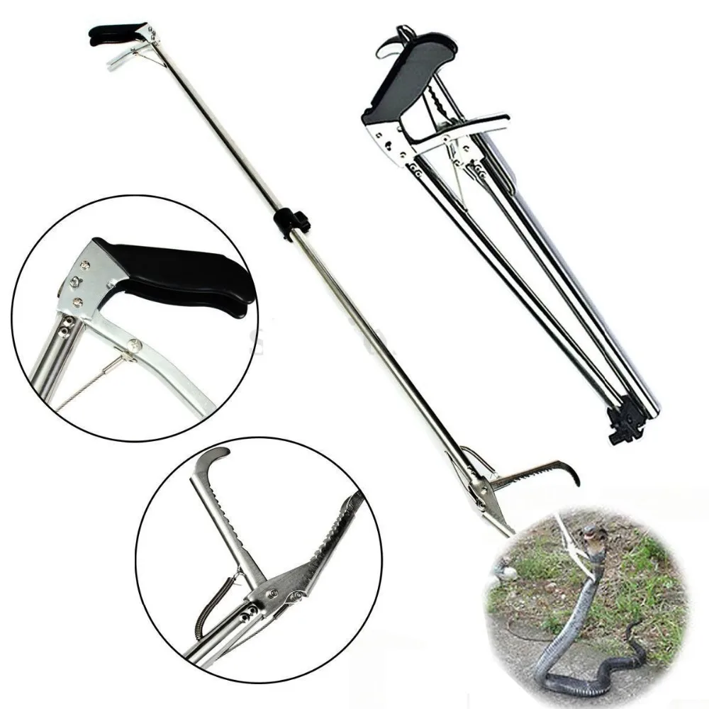 

40inch Portable Folding Anti Snake Repeller stick outdoor camping self-defense tool Snake Chaser  Personal Protection Weapons