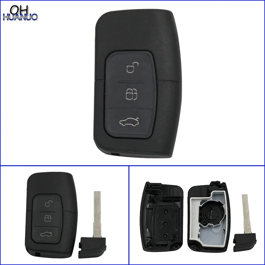 

3 Button Smart Remote Key Shell Case Fob for Ford Focus Mondeo Galaxy S-Max