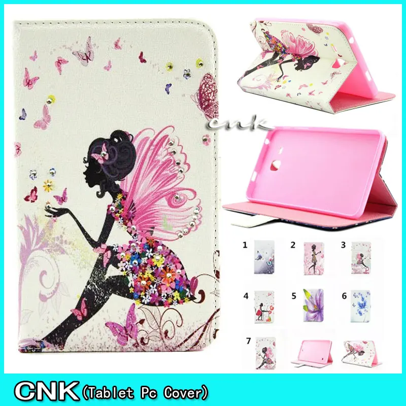 Flip PU Leather Luxury Shining Crystal Diamond Butterfly Case Cover For