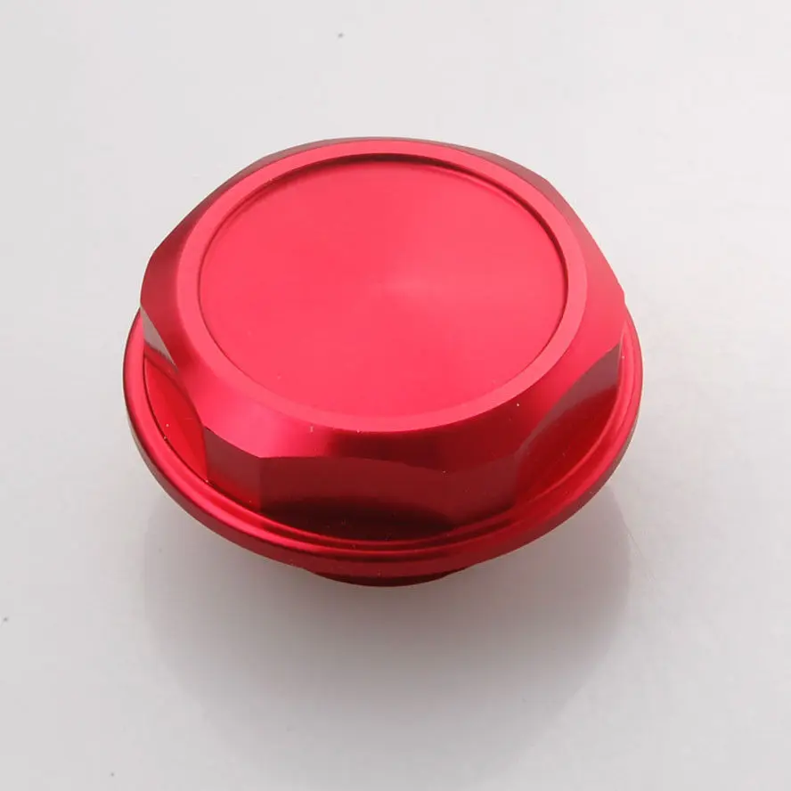 

Auto Car Aluminium Alloy Red Engine Styling Oil Filter Caps Fuel Tank Fit For Toyota TRD 4RUNNER Camry Echo Car Accessaries