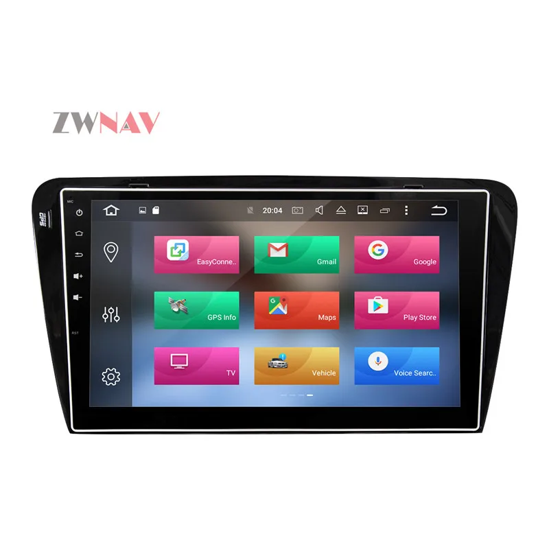 Flash Deal Android 8.0 8 Core Car GPS Navigation Auto Radio DVD Player Head Unit For Skoda Octavia 2014 2015 2016 2017 ISP Screen 5