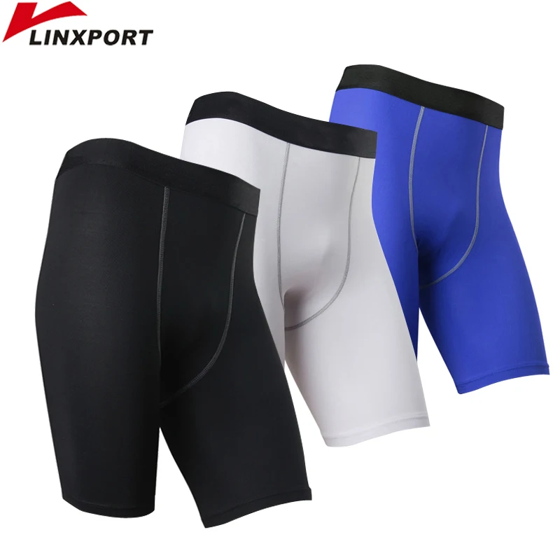 Pantalones cortos de gimnasio para ropa de secado rápido, bóxer de compresión para entrenamiento deportivo, Leggings correr - AliExpress Deportes y entretenimiento
