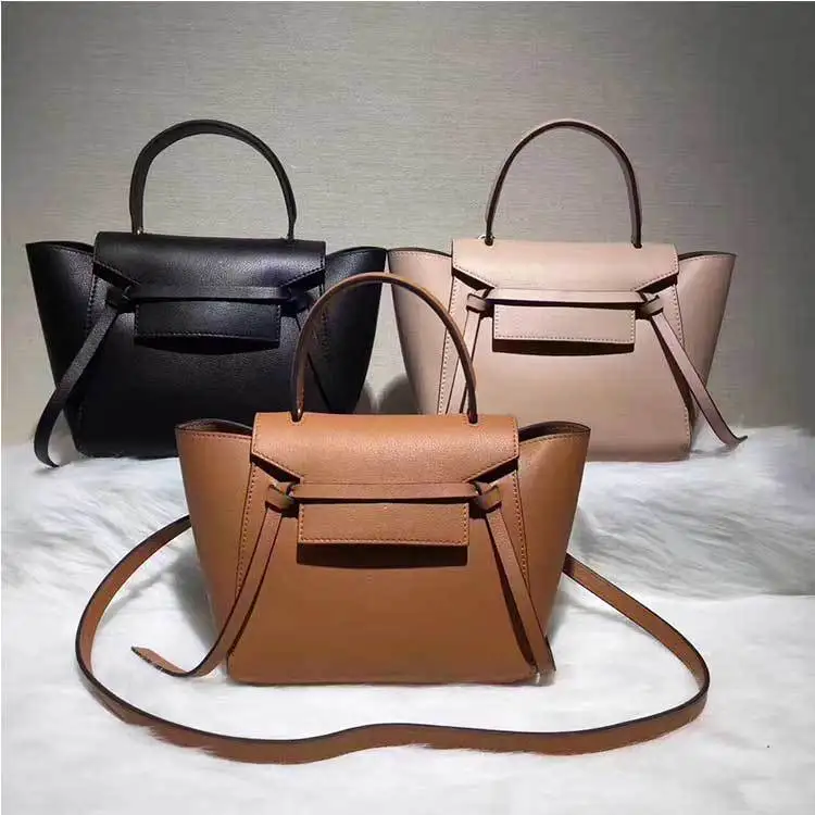 

women fashionable leather catfish small 18cmfirst layer cowhide shoulder oblique cross bag portable lady bag