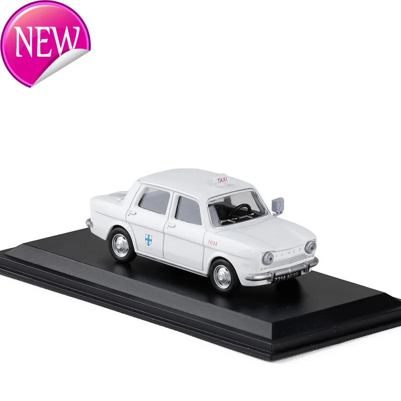 

Freeshipping High Simulation Simka 1000 French Marseille Taxi 1962 1:43 Alloy Car Toys Metal Castings Collection Toy Vehicles