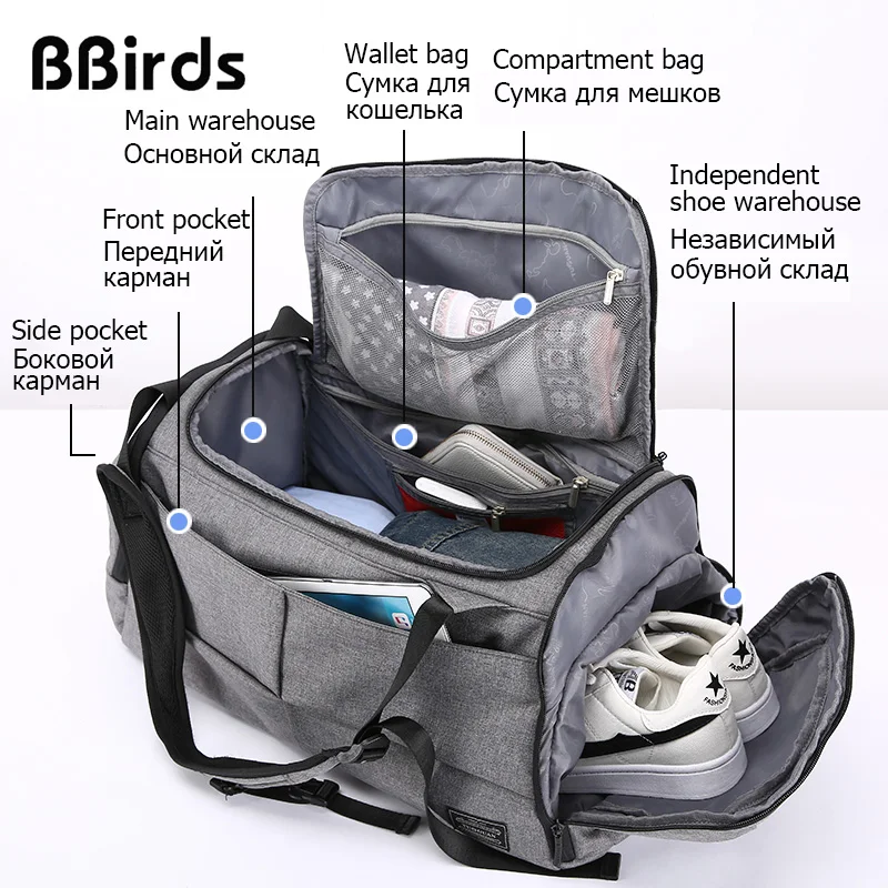 15 дюймов, многофункциональная Мужская и женская спортивная сумка, сумки для фитнеса, рюкзаки для ноутбука, ручная сумка для путешествий с обувью, карман для йоги, спортивная сумка