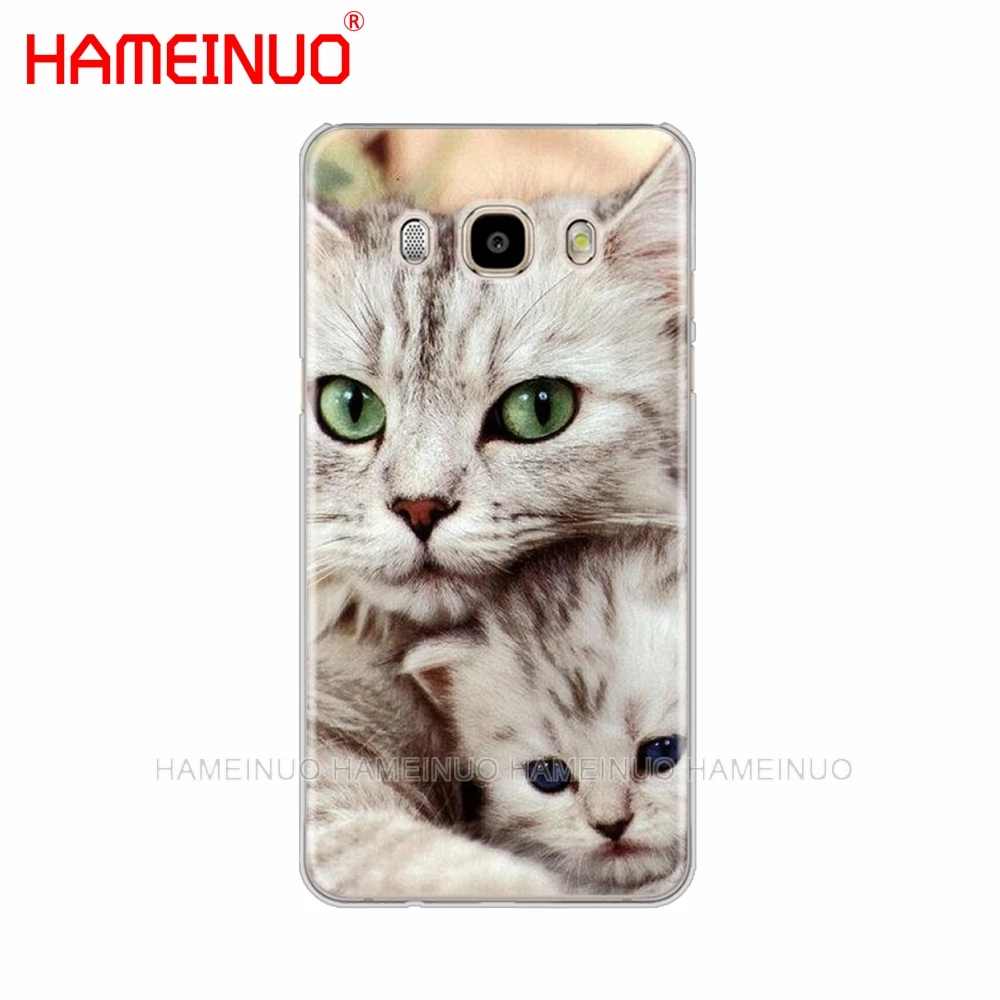 HAMEINUO чехол для телефона с милой кошкой Samsung Galaxy J1 J2 J3 J5 J7 MINI ACE 2017 2016 2015 prime|case for samsung