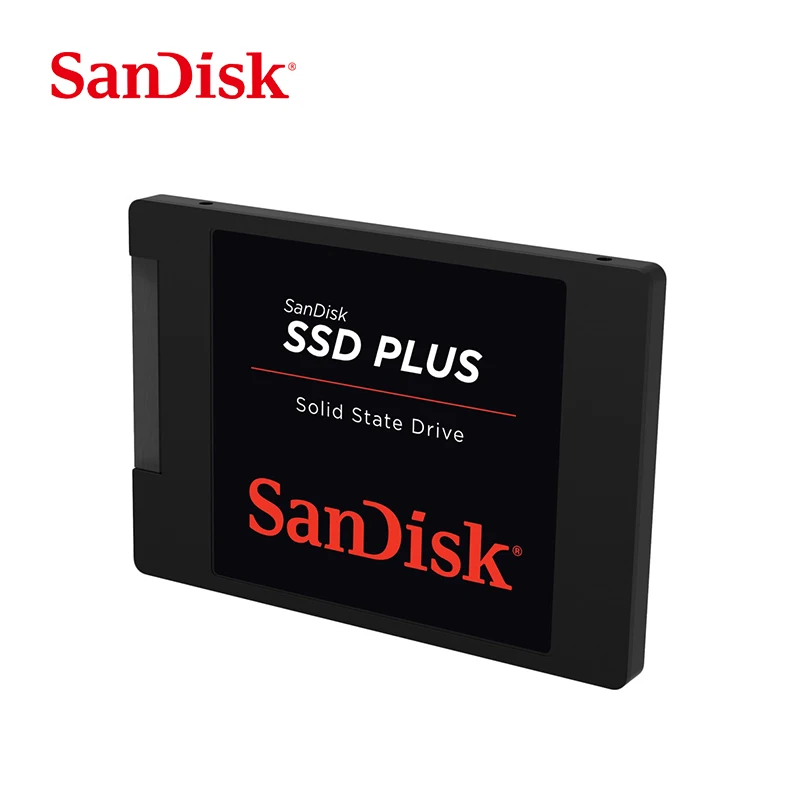 Sandisk 120 ГБ SSD Plus жесткий диск SATA III 2," 240 ГБ Внутренний твердотельный накопитель 480 ГБ ноутбук твердотельный диск SSD 1 ТБ